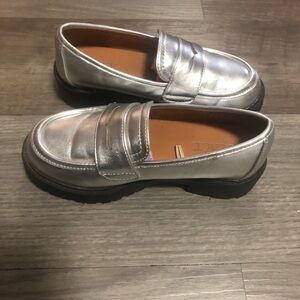 The Children's Place Silver Dress Shoes